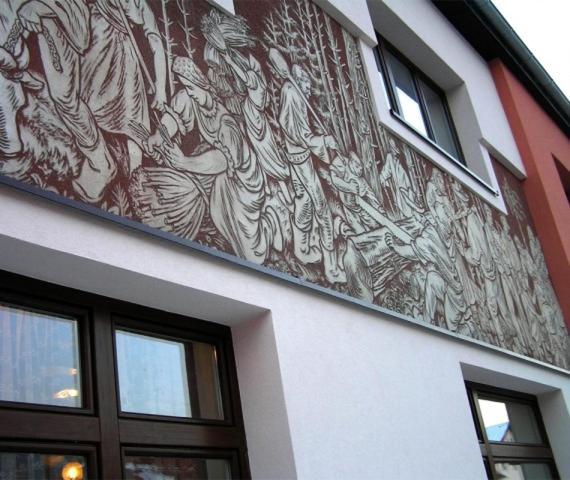 Penzion a restaurace Sklář Karolinka Exterior foto